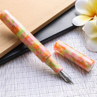 カレイド万年筆・ピンク・和桜 Fountain Pen - Wancher ワンチャー