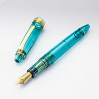 プロフィット21アクアブルー Fountain Pen - Wancher ワンチャー