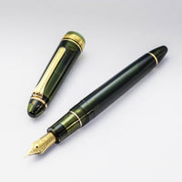 プロフィット21シャンパーニュダークグリーン Fountain Pen - Wancher ワンチャー