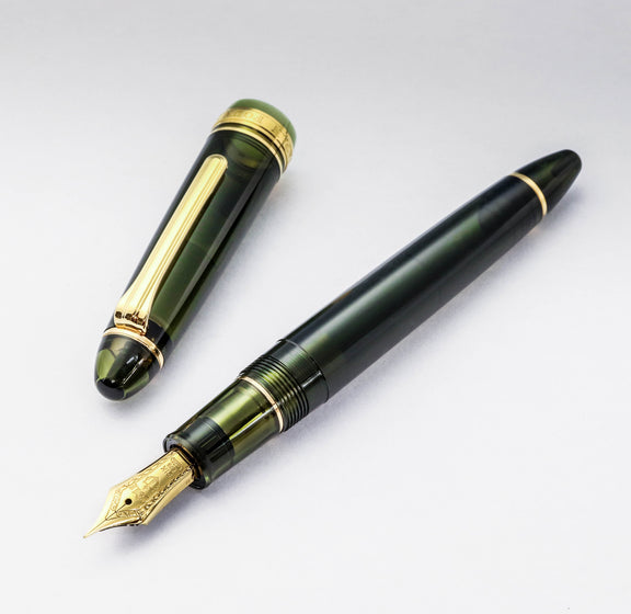 プロフィット21<br>シャンパーニュダークグリーン Fountain Pen - Wancher ワンチャー