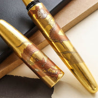 ライジングサン蒔絵・龍 Fountain Pen - Wancher ワンチャー