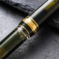 プロフィットレアロ21金シャンパーニュダークグリーン Fountain Pen - Wancher ワンチャー