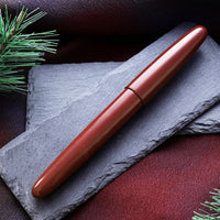 誠エボナイト・サンドレッド Fountain Pen - Wancher ワンチャー