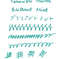 寺西ギター大正浪漫インク・ブリリアントミント Bottled Ink - Wancher ワンチャー