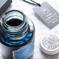 寺西ギター・大正浪漫インク・メランコリック ブルー Bottled Ink - Wancher ワンチャー