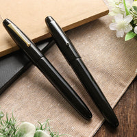 誠エボナイト・シルクブラック Fountain Pen - Wancher ワンチャー