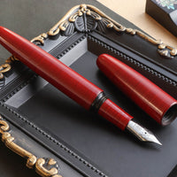 会津漆・独楽塗り Fountain Pen - Wancher ワンチャー