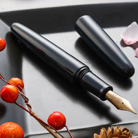 誠漆・紺 Fountain Pen - Wancher ワンチャー