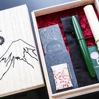 誠漆・緑 Fountain Pen - Wancher ワンチャー