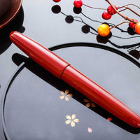 誠漆・朱 Fountain Pen - Wancher ワンチャー