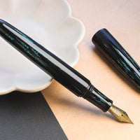 太陽・青 Fountain Pen - Wancher ワンチャー