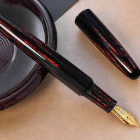 太陽・赤 Fountain Pen - Wancher ワンチャー