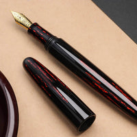 太陽・赤 Fountain Pen - Wancher ワンチャー