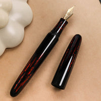 太陽・赤 Fountain Pen - Wancher ワンチャー