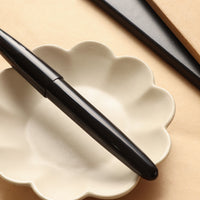 誠エボナイト・シルクブラック Fountain Pen - Wancher ワンチャー