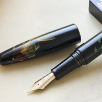 ドリームペン・髹漆・金魚 Fountain Pen - Wancher ワンチャー