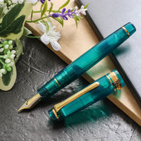 プロフェッショナルギア21金・ターコイズブルー Fountain Pen - Wancher ワンチャー