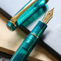プロフェッショナルギア21金・ターコイズブルー Fountain Pen - Wancher ワンチャー