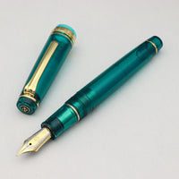 プロフェッショナルギア21金・ターコイズブルー Fountain Pen - Wancher ワンチャー