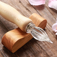 呉竹 ウッドガラスペン・千本桜 Glass Pen - Wancher ワンチャー