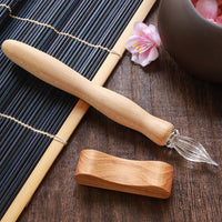 呉竹 ウッドガラスペン・千本桜 Glass Pen - Wancher ワンチャー