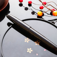 誠漆・黒 Fountain Pen - Wancher ワンチャー