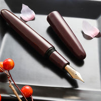 誠漆・紫 Fountain Pen - Wancher ワンチャー