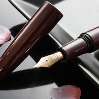 誠漆・紫 Fountain Pen - Wancher ワンチャー