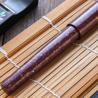 世界万年筆・犀皮漆・紫上げ Fountain Pen - Wancher ワンチャー