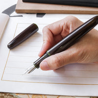 誠漆・碧溜塗 Fountain Pen - Wancher ワンチャー