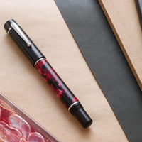 禅・レッド Fountain Pen - Wancher ワンチャー