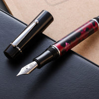 禅・レッド Fountain Pen - Wancher ワンチャー