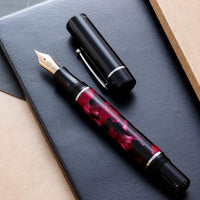 禅・レッド Fountain Pen - Wancher ワンチャー