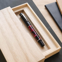 禅・レッド Fountain Pen - Wancher ワンチャー