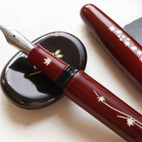 象嵌 紅葉・漆・赤溜塗 Fountain Pen - Wancher ワンチャー