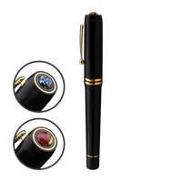 七宝万年筆・ベークライト・黒 Fountain Pen - Wancher ワンチャー