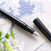 ドリームペンタイムレス・シルクブラック Fountain Pen - Wancher ワンチャー