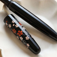 ドリームペン 越前漆・河津桜 Fountain Pen - Wancher ワンチャー