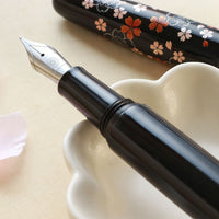 ドリームペン 越前漆・河津桜 Fountain Pen - Wancher ワンチャー