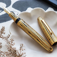 廣田漆 櫛目堆漆塗 猛虎「クリップ付」 Fountain Pen - Wancher ワンチャー