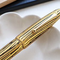 廣田漆 櫛目堆漆塗 猛虎「クリップ付」 Fountain Pen - Wancher ワンチャー