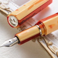 カレイドクイーン万年筆・ 夕焼け Fountain Pen - Wancher ワンチャー