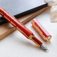 カレイドクイーン万年筆・ 夕焼け Fountain Pen - Wancher ワンチャー
