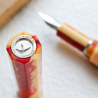 カレイドクイーン万年筆・ 夕焼け Fountain Pen - Wancher ワンチャー