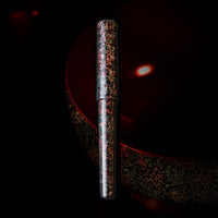 世界万年筆・津軽塗・黒上げ Fountain Pen - Wancher ワンチャー