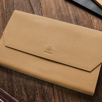 12 本用ペンポートフォリオ ・ベージュ Pen Pouch - Wancher ワンチャー