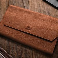 12 本用ペンポートフォリオ ・ブラウン Pen Pouch - Wancher ワンチャー