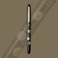 呉竹近代蒔絵万年筆 - 牡丹桜 Fountain Pen - Wancher ワンチャー