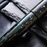 螺鈿唐塗・緑上げ Fountain Pen - Wancher ワンチャー