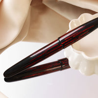 月・赤 Fountain Pen - Wancher ワンチャー